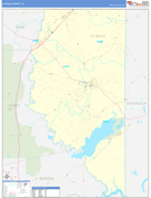 La Salle Parish (County), LA Digital Map Basic Style